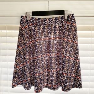 H&M Geometric Mini Skirt Size Small